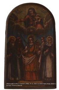 6. oltarna pala iz crkve sv. barbare u blatu