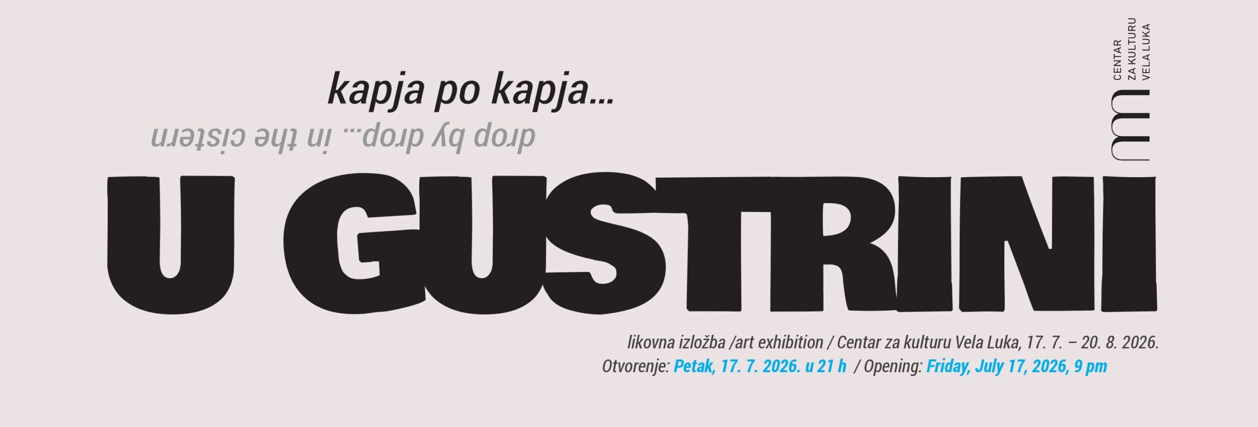 Otvorenje izložbe “KAPJA PO KAPJA: U GUSTRINI”